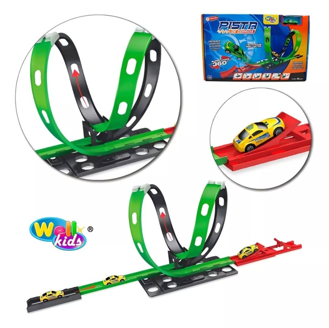 PISTA DE CORRIDA C/2 LOOPING 360 POSSANTES 